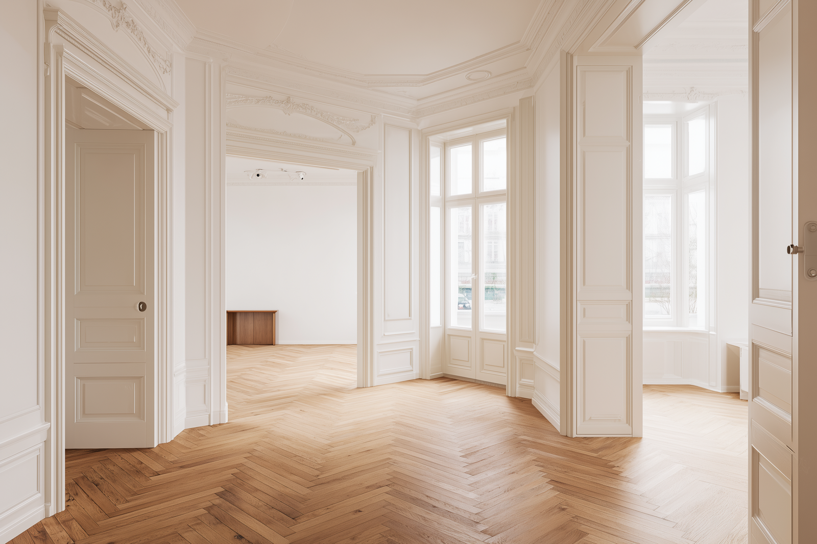 Rénovation Salon Haussmannien